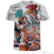 Free shipping on orders over $25 shipped by amazon. 2019 New Dragon Ball Z T Shirts Men Super Saiyan Ultra Instinct Kids Goku Vegeta Printed Cartoon T Shirt Top Tees Plus Size From Linyoutu2 9 25 Dhgate Com