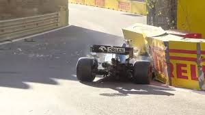Last lap overtakes, big sponsor payouts! Video Kubica In Heavy Baku Qualifying Crash Gpfans Com