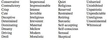 Personality traits are specific characteristics that a person may have which together form a thinking of a character traits' antonym can be a little hard to grasp, but this list makes it easy. Neutral Traits 2 Of 2 Book Writing Tips Words Character Traits List