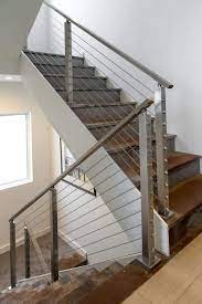 Waterfront Stainless Steel Cable Railing Viewrail Stair Railing Design Cable Railing Staircase Railing Design