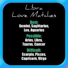 libra horoscope love