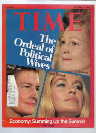 Time Magazine Canada October 7, 1974- Political Wives-Joan Kennedy, Betty  Ford