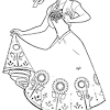 Disney movie princesses frozen printable coloring pages of frozen princess coloring page. 1