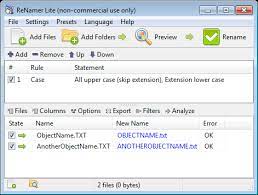 Rename all files in a folder from camel case to lowercase and put underscore to seperate wordshelpful? How To Change Name Of File To Upper Case And Extension To Lower Case Super User