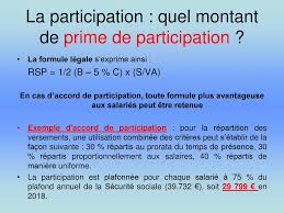 Prime de participation qui a le droit. Ch 8 La Participation Un Dispositif De L Epargne Salariale Ppt Telecharger
