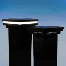 Magena Star Ornamental Solar Post Caps For Westbury Aluminum Railing Decksdirect