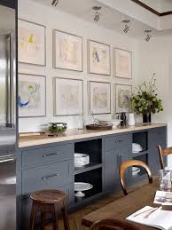 Open Lower Kitchen Cabinets Open Shelving On Lower Cabinets Dining Room Buffet Kitchen Inspirations Built In Buffet