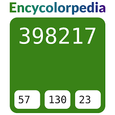 398217 Hex Color Code, RGB and Paints