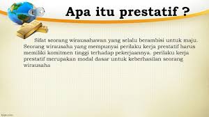 Yang bukan kerja prestatif adalah. Sikap Kerja Prestatif Lutfi Ma Arif Wibowo Mohammad Suroso Ppt Download