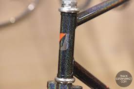 Factory visit to nitto.production process of track keirin handlebar. Bridgestone Black W Galaxy Flake 54 5 Cm Njs Track Frame Fixed Gear Bike Sugino Bike