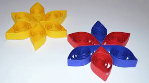 Quilling eule anleitung kostenlos : Basteln Quilling Stern Youtube