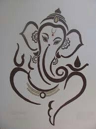 Ganesha Ganesha Drawing Hindu Art Patterns Lord Ganesha Paintings