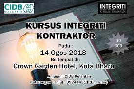 Kad hijau cidb juga dikenali sebagai kad personel binaan. Kursus Integriti Kontraktor 14 Cidb Kelantan Official Facebook