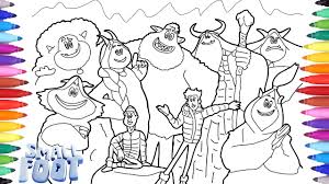Displaying 61 feet printable coloring pages for kids and teachers to color online or download. Small Foot Coloring Pages How To Draw Small Foot Coloring Small Foot For Kids Youtube