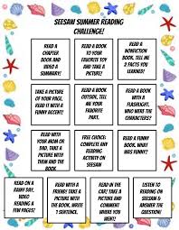 Seesaw Summer Reading Challenge Summer Reading Challenge Reading Challenge Seesaw