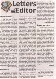 Write A Letter To The Editor