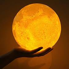 16 Colors Moon Night Light Moon Lamp Gift 3d Moon Lamp Etsy