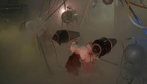 In the 1973 Horror Sci Fi movie the invasion of the bee girls Why do you  think the Bee Machine that Dr Susan Harris uses to control the bee girls  explodes when