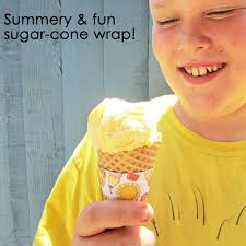 Summery Sugar Cone Wraps!