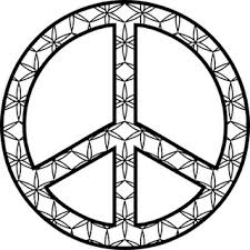 Como Transformarse Y Ser Hippie Por Un Dia Regresion Signo De La Paz Simbolo De Paz Libro De Colores