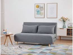 Banquette Convertible En Lit 2 Places Niels Coloris Gris Fonce Vente De Banquette Clic Clac Conforama En 2020 Banquette Convertible Lit 2 Places
