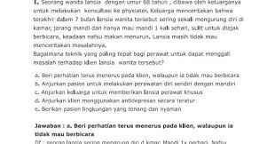 Mulai dari jadwal tes formasi, pelaksanaan skd hingga pengumuman kelolosan skd. Materi Soal Skb Keperawatan Cpns 2020 Seleksi Kompetensi Bidang Antapedia Com