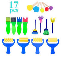 high quality diy painting kit sponge stamps eva brushes - Temu