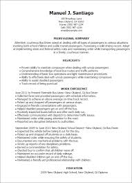Professional Bus Driver Templates To Showcase Your Talent Myperfectresume