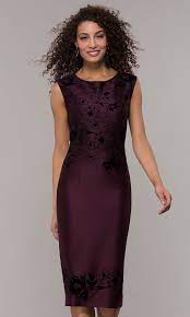 Purple Knee Length Wedding Guest Dress Purple Wedding Guest Dresses Wedding Guest Dress Evening Dresses For Weddings