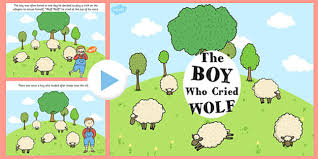 The name of the story is the boy who cried wolf. The Boy Who Cried Wolf Audio Book Teacher Made