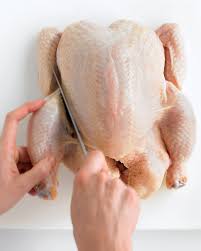 This thinner breast takes about 25 minutes to don't think so, chicken needs direct contact with hot pan to crisp up, chicken turns out so tender. How To Cut Up A Whole Chicken Martha Stewart