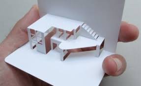 Hair folded loyalty punch card. Folding Business Cards Cardrabbit Com