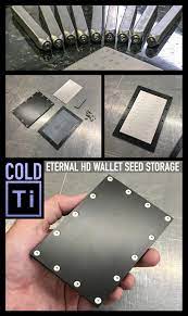 One of our favorite ones is cryptotag's titanium plate backup option. Titanium Cold Storage Of Hd Seed Words Bitcoin