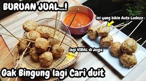1 Jam Ratusan Tusuk Terjual Ide Jualan Simple Yang Gak Kepikiran Larisnya Banget Sate Pentul Youtube Variasi Makanan Ide Makanan Makanan Dan Minuman