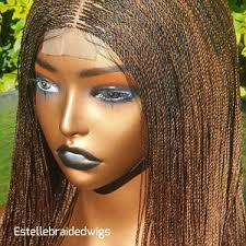 Human Hair Braid Wig