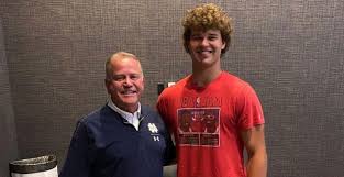 Elston, Freeman Impress Elite DE Luke Montgomery and Family