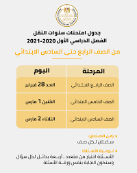 Ø§Ù„ØªØ¹Ù„ÙŠÙ… ØªÙ†Ø´Ø± Ø¬Ø¯Ø§ÙˆÙ„ ÙˆØ¶ÙˆØ§Ø¨Ø· Ø§Ù…ØªØ­Ø§Ù†Ø§Øª Ø§Ù„Ù†Ù‚Ù„ Ù„Ù„ØªØ±Ù… Ø§Ù„Ø£ÙˆÙ„ 2021 Ùˆ Ø§Ù„Ø´Ù‡Ø§Ø¯Ø© Ø§Ù„Ø¥Ø¹Ø¯Ø§Ø¯ÙŠØ© ÙˆØ§Ù„Ø¯Ù…Ø¬ Ùˆ Ø§Ù„ØµÙÙŠÙ† Ø§Ù„Ø£ÙˆÙ„ ÙˆØ§Ù„Ø«Ø§Ù†Ù‰ Ø§Ù„Ø«Ø§Ù†ÙˆÙ‰ Ø§Ù„Ø¯Ø¨Ù„ÙˆÙ…Ø© Ø§Ù„Ø£Ù…Ø±ÙŠÙƒÙŠØ©