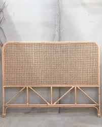 The most appealing casual look has a name, boho. Flores Headboard Queen Bed Frame And Headboard Rattan Bed Rattan Bed Frame