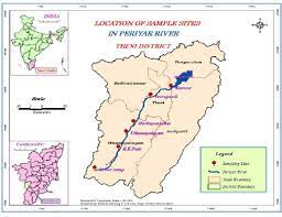 The periyar river is the longest river in the state of kerala.it is also known as 'lifeline of kerala' as it is one of the few perennial rivers in the state. Location Of Sample Sites In Periyar River Download Scientific Diagram