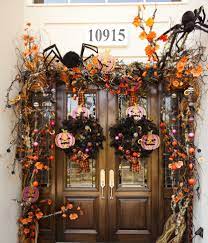 Front Door Halloween Decor Halloween Front Door Decorations Halloween Door Decorations Halloween Front Doors