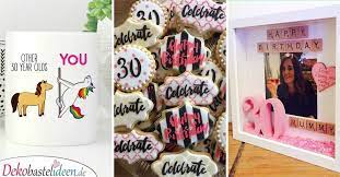 Wer nach witzigen spielen und ideen für einen 30. 20 Diy Geschenke Zum 30 Geburtstag Die Besten Geschenkideen Decor Object Your Daily Dose Of Best Home Decorating Ideas Interior Design Inspiration