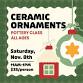 Ceramic Ornament Workshop event image