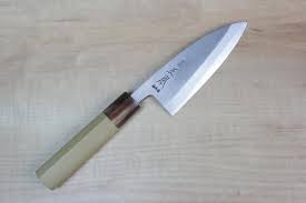 Masamoto Ks Series Hon Kasumi White Steel No 2 Ko Deba Small Deba 105mm To 135mm 3 Sizes Japanesechefsknife Com