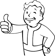 Другие видео об этой игре. Pin By Tubaphone Player On Coloring Pages Coloring Pages Pip Boy Vault Boy