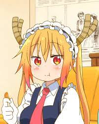Kobayashi San Chi No Maid Dragon Gif Tumblr Kobayashi San Chi No Maid Dragon Miss Kobayashi S Dragon Maid Anime Maid