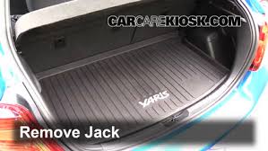 Plus, customize the oem way with 2015 toyota yaris accessories. Fix A Flat Tire Toyota Yaris 2012 2018 2015 Toyota Yaris Le 1 5l 4 Cyl Hatchback 4 Door