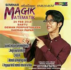 Pada majlis malam tadi, genius matematik adi putra abdul ghani menyerahkan borang untuk menyertai umno.pic.twitter.com/vplnnupthk. Inovasi Matematik Adi Putra Publications Facebook