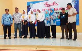 Serah terima jabatan ketua mgmp bahasa indonesia. 128 Peserta Ikuti Lomba Bulan Bahasa Suara Banyumas