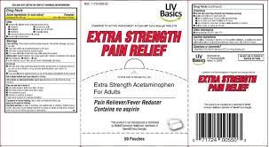 Tylenol (acetaminophen) is an analgesic (pain reliever) and antipyretic (fever reducer) used for treating pain and fever associated with many conditions. Acetaminophen Extra Strength 500 Mg
