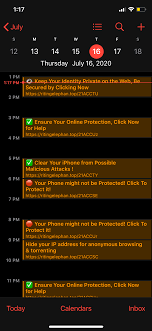 Calendar Hacked Apple Community